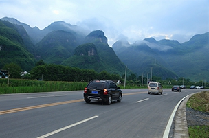 江口至黑湾河公路